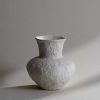 Small textured porcelain vase